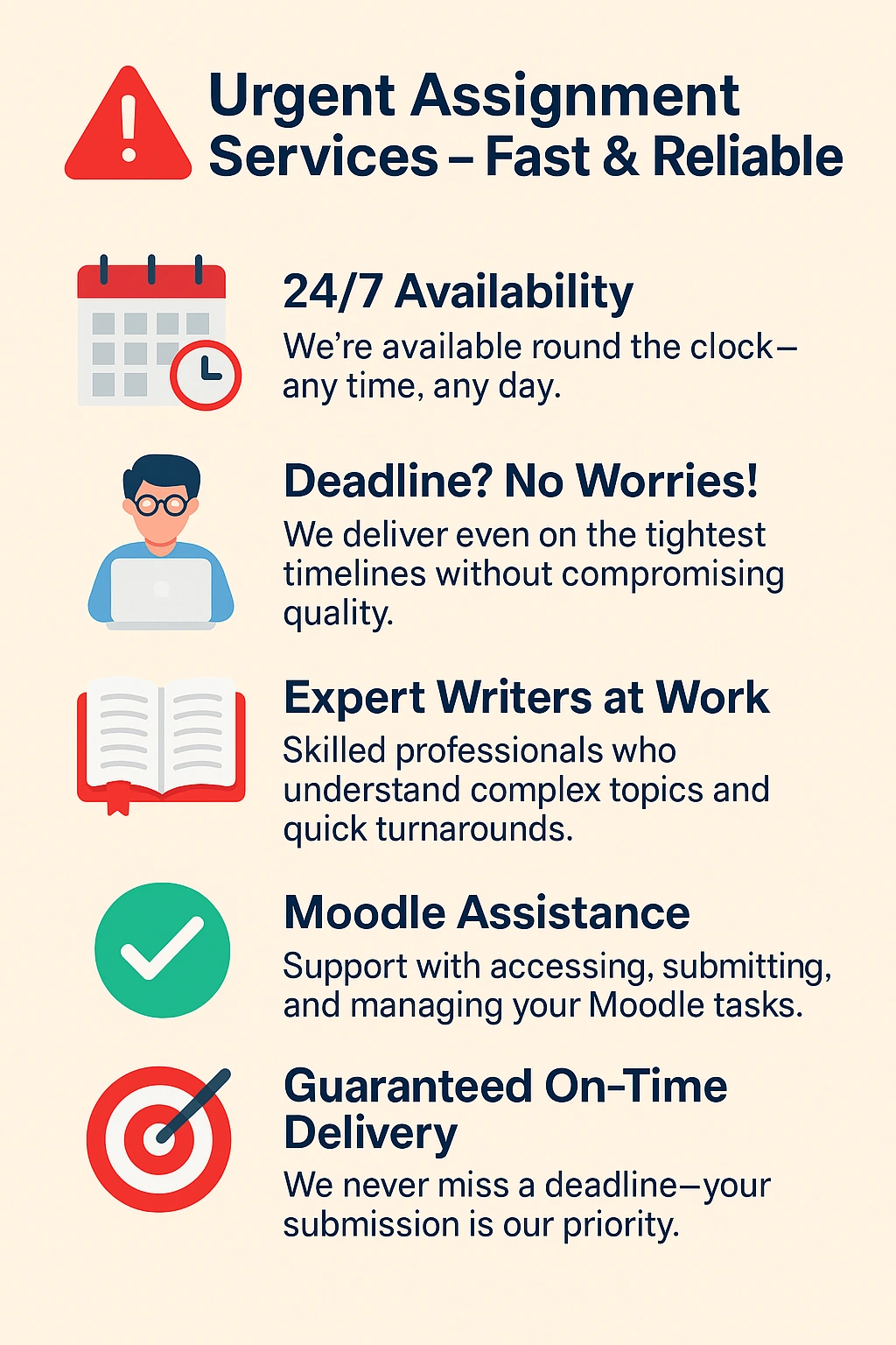 Urgent Assignment Services